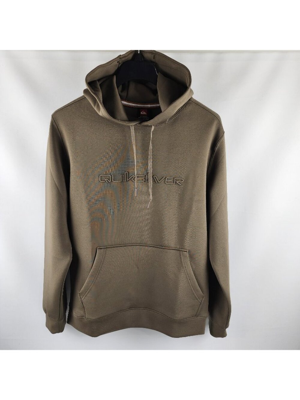 Quiksilver Hoodie Mens Medium Canteen Greenish Brown Sweatshirt NWT